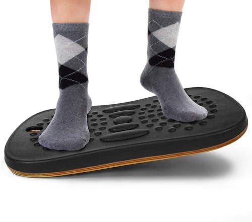 Yes4All Wobble Balance Board for Standing Desk/Anti-Fatigue Office Pad - Rocker Foam Mat, Wobble Board : Home & Kitchen