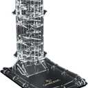 Gamegenic Crystal Twister Premium Dice Tower - Unique Dice-Rolling Experience - Accessory for Board Games, Tabletop Games and Dice Rolling Games - Clear Acrylic Dice Tower - Made