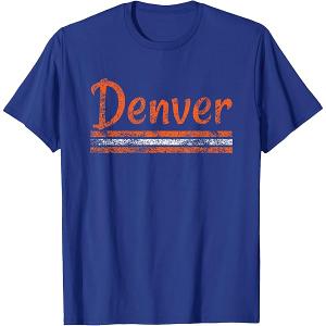T-shirt Blue Denver Small