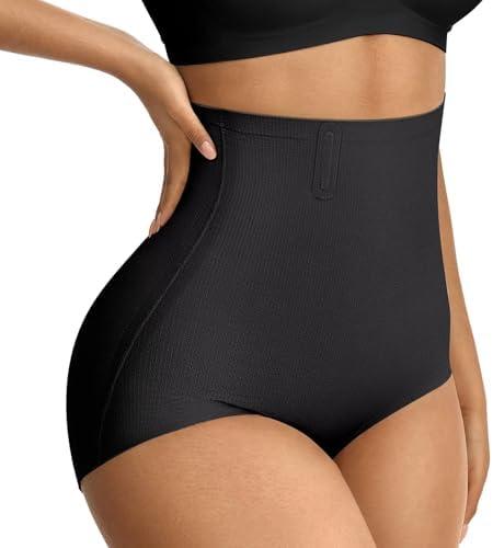 Vertvie Tummy Control Shapewear Shorts for Women Butt Lifting Body Shaper Shorts High Waisted Seamless Girdles Under Dress Size L