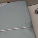 Electric Power Lifting Adjustable Bed Back Rest for Patient Back Lumbar Support, Assist Elderly to Get Out of Bed Easily, Removeable Bedrails with Pocket, 33 Inch Width