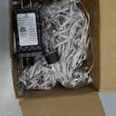 Techip Christmas Lights Outdoor, 33ft 400 LED Icicle Lights for Outside, Plug in Curtain String Lights Twinkle Tree Lights 8 Modes Waterproof for Patio Party Holiday Decorations Cool White (Cold White)
