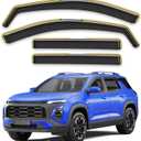 in-Channel Rain Guards Fit for Chevy Equinox 2025 2026,Window Rain Guards for Chevrolet Equinox 25 26,Visors Vent Visors Window Deflector Vent Shades Car Accessories -4 pcs