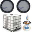 IBC Mesh Cover For 275 Gallon IBC Tote Cover 9.8 Inch 8 Pcs 