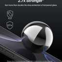 Belkin ScreenForce UltraGlass 2 Treated Screen Protector for iPhone 16 Pro Max - Scratch-Resistant, 9H Hardness Tested Glass w/Slim Design & Easy Align Tray for Bubble-Free Application