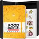 Clever Fox Food Journal Premium  Daily Meal Tracking Log with Calorie Tracker  Nutrition, Diet & Weight Loss Diary for Women & Men  Suitable for Bariatric Meal Tracking  A5 Size (Amber Yellow)