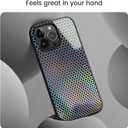 jioeuinly Case Compatible for Motorola Moto G Stylus 5G 2025 Phone Case Cover TPU Soft Silicone 3D Colorful Laser Reflection Black