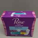 Poise Ultra Thin Incontinence Pads for Women, Light Absorbency, Regular Length, 48 Count 