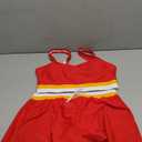 Cromi Women Two Piece Athletic Swimsuits, High Waisted Bikini Set Sporty Crop Top with Boy Shorts Bathing Suits for Teen, Size: M