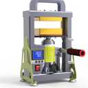 5 Ton Hydraulic Heat Press Machine with 3x5 inch Heated Plates,Auto Temperature Adjustment Heat Press