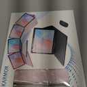 Keyboard Case for iPad 9.7 inch, iPad 6th (2018)/iPad 5th Gen(2017), iPad Pro 9.7(2016), iPad Air 2 (2014) - 7 Color Rainbow Change Backlit Magnetic Keyboard Built in Pencil Holder with Mouse - Pink