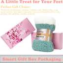 cosyone1997 Women's Fuzzy Slipper Socks with Non-slip Grippers, Cozy & Unique Gifts (Aqua)