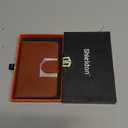 SHIELDON for MagSafe Wallet Genuine Leather Strong Magnetic Card Holder, Slim RFID Blocking 6 Card Slots Compatible with iPhone 17/16/15/14/13/12 Series & Magnetic Case Men Women - Retro Brown