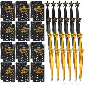 Resurhang 48 Pcs 2026 Graduation Gifts Bulk Inspirational Graduation Notebooks with Motivational Ballpoint Pen Class of 2026 Gifts for College Graduate