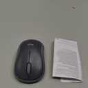 Logitech M185 Wireless Mouse, 2.4GHz with USB Mini Receiver, 12-Month Battery Life, 1000 DPI Optical Tracking, Ambidextrous PC/Mac/Laptop - Swift Grey