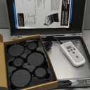 SereneLife Hot Stone Massage Kit Portable Heated Rock Therapy System with Digital Temperature Controller, Includes 12 Massaging Stones, Quick Setup: All-in-One Portable Kit