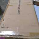 A Frame 5 Step Telescoping Ladder, 16 FT Reach Height Muti Position Folding Ladder with Flared Leg, 330 lbs Bearing Capacity Folding Aluminum Ladder for Stairs Home Indoor Outdoor Roof Use (Blue)