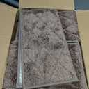 HEBE Carpet Stair Treads Non Slip 15 PCS 8" X 30" Edging Stair Runner for Wooden Steps Indoor Self Adhesive Stair Rugs Runners Reusable Staircase Step Treads Mat for Kids,Elders,Pets