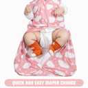 GUNTAIL Baby Sleep Sack 12-18 Months Baby Wearable Blanket 100% Rayon Cotton 2-Way Zipper Toddler Sleeping SackComfy Soft Lightweight TOG 0.3Cloud