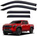 Window Visors Rain Guards for 2024 2025 2026 Toyota Tacoma Double/Crew Cab
Out-Channel Window Vent Wind Deflectors Visors Shades Protectors for 24 25 26 Toyota Tacoma Full-Size Cab