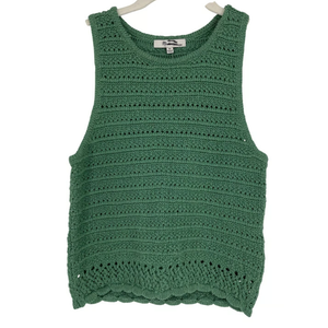 EVALESS Women's Sweater Vest Striped Pullover Tank Top Round Neck Cap Sleeve Lightweight 2025 Summer Casual Clothes Size M