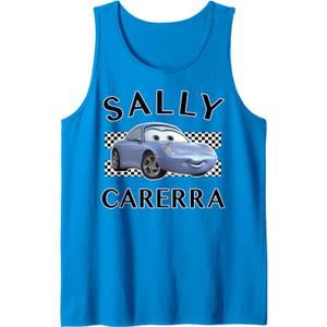 Disney Pixar Cars Sally Carerra Finish Tank Top, XL