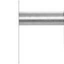 6 Pcs T Clamps Pipe Connector, End Rail T Clamp,Metal Clamp Fittings,1" O.D. 25.4 mm,Galvanized Steel Chain Link Fence, Bolts and Nuts Included