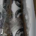 VOLISUN Crystal Vanity Lights for Bathroom, 6 Light Bathroom Vanity Light, Modern Matte Black Bathrooms Light Over Mirror, Black Bathrooms Lights Fixtures-UL Certificated(Exclude Bulb)