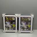 Goldfinch 2 Packs Sports Magazine Frames Displays Magazines Measuring 8.5 x 11.25 inches with White Core Matting, High Glossy Frame with Installed Hangers (2, Black Frame White Mat)