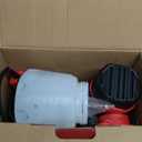 HVLP Paint Sprayer, Electric Spray Paint Gun, 3 Modes & 4 Barss Nozzles, with Cleaning & Blowing Joints, Variable Flow Control, for Doors, Fences, Furniture, Wall, Cabinet, Garden Chairs, etc. (Red)