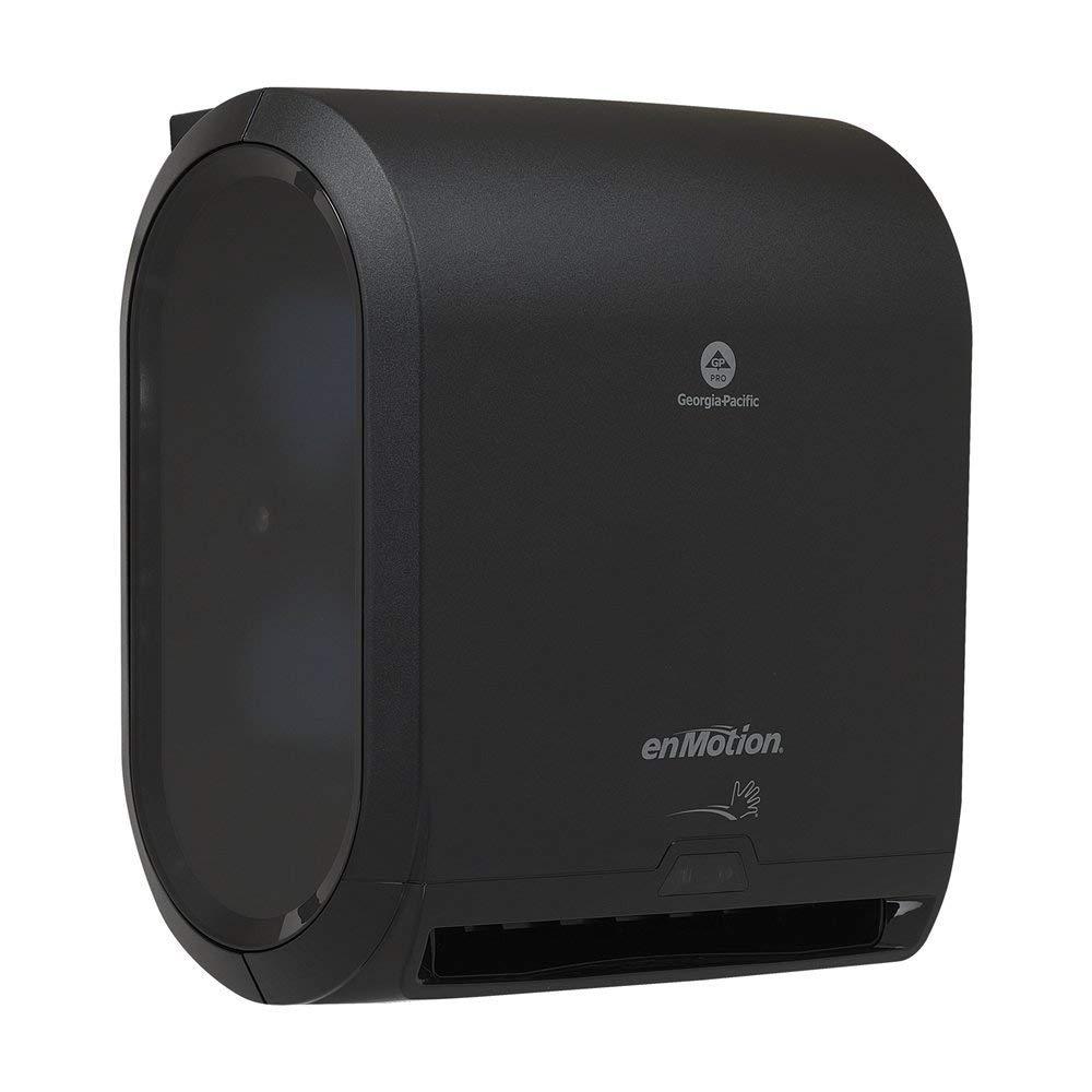 1 Pack enMotion 10" Automated Touchless Roll Paper Towel Dispenser, Black (59462A)