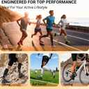 Neon X Compression Socks for Women & Men 20-30mmHg (2 pairs) Best Support for Running Athletic Cycling Nursing Pregnancy Travel Work and Fitness (Small-Medium, Black/Black)