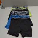 Hanes boys Performance Tween Boxer Briefs Underwear, Assorted Prints & Solids, 6-pack (Medium, Black/Blue/Green/Grey - 6 Pack)