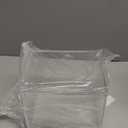 Disposable Face Towel Storage Box Compatible with Facial Towel XL, Acrylic Disposable Face Towelette Holder Container, Clear