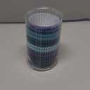 QiQee 300 Counts Cupcake Liners - Food Grade 6 Solid Blue Colors Cupcake Papers Muffin Baking Cups (Standard Size)