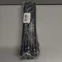 4 x Spring Tension Rod, Goowin Small Tension Rod, 5/8" Diameter No Drilling Expandable Short Tension Rods Spring Rods, Tension Rods for Closet, Cupboard, Hanging Clothes, Black, 3 Pack (10-15.7 inch)