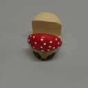 Mushroom Kitchen Sponge Holder Red Ceramic Sponge Holder For Kitchen Sink Dish Caddy Decor For Sink Accessories