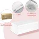 Disposable Napkins, 600 Count 2-Ply White Napkins Bulk, Paper Dinner Napkins for Wedding Party Bathroom and Everyday Use (16.2" X 15")