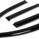 3 piece tinted window visor