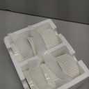 MALACASA Ramekins 4 oz Oven Safe, Porcelain Creme Brulee Ramekins Pudding Custard Cups Small Ceramic Souffle Dishes Ramakan Ramiken Ramicans Baking Bowls Set of 6, White, Series RAMEKIN-DISH