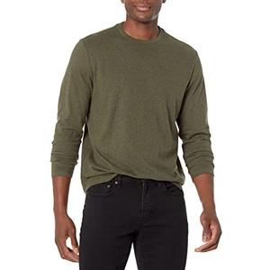 Amazon Essentials Men's Regular-Fit Crewneck Long-Sleeve T-Shirts XL