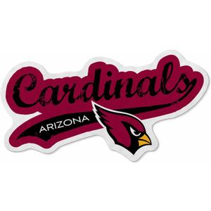 Rico Industries NFL Football Distressed Shape Cut Pennant - Home and Living Room Dcor - Soft Felt EZ to Hang