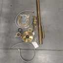 Seoul Floor Mounted Tub Bath Filler with Hand Shower