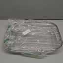 Stainless Fruit Strainer Mesh Strainer Basket Rectangular Colander Multi-function Mesh Basket Kitchen Supply