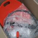 Pozoera Spinning Chair for Autistic Kids - Sensory Spinning Chair for Autistic Children with Safety Handle & Non-Slip Design, Sensory Swivel Chairs for Kids 3-12 Years (Red)