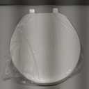 Bemis 70 Durable Plastic Toilet Seat, Round, White
