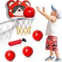 Bennol Toddlers Basketball Hoop wtih Scoreboard Indoor Toys for 2 3 4 5 Year Old Boys Kids, Indoor Mini Basketball Hoop Toy for Toddlers Kids Ages 2-4 3-5, Boy Toys 2 3 4 5 6 Year Olds Birthday Gifts