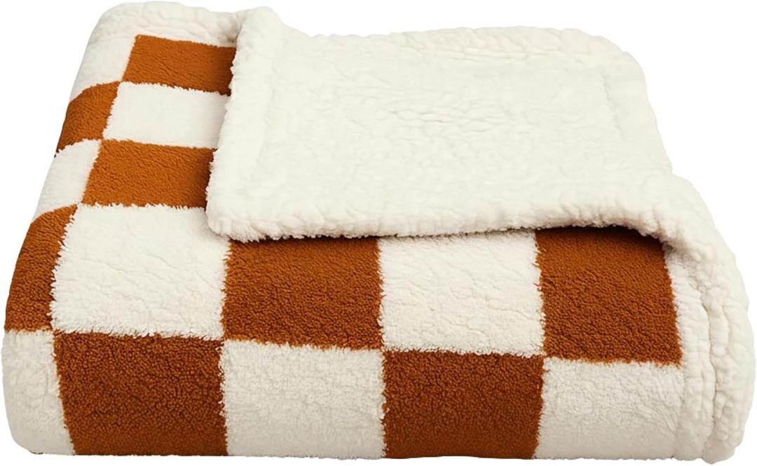 Layered Blankets The Accent - Waterproof, Double Sided Luxury Blanket - Bed, Sofa, Couch - Machine Washable, Comfy - Sherpa and Fleece, Protect The Bed