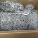 Bedsure Washable Dog Beds Large Sized Dog - 3 Inch Thicken Up to 80lbs Pet Mat Pillows with Removable Washable Cover, Grey