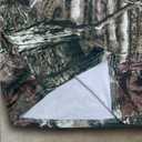 Women's Camo Print Crop Tops Short Sleeve Crewneck Slim Fit T Shirt Summer Graphic Tees (L)